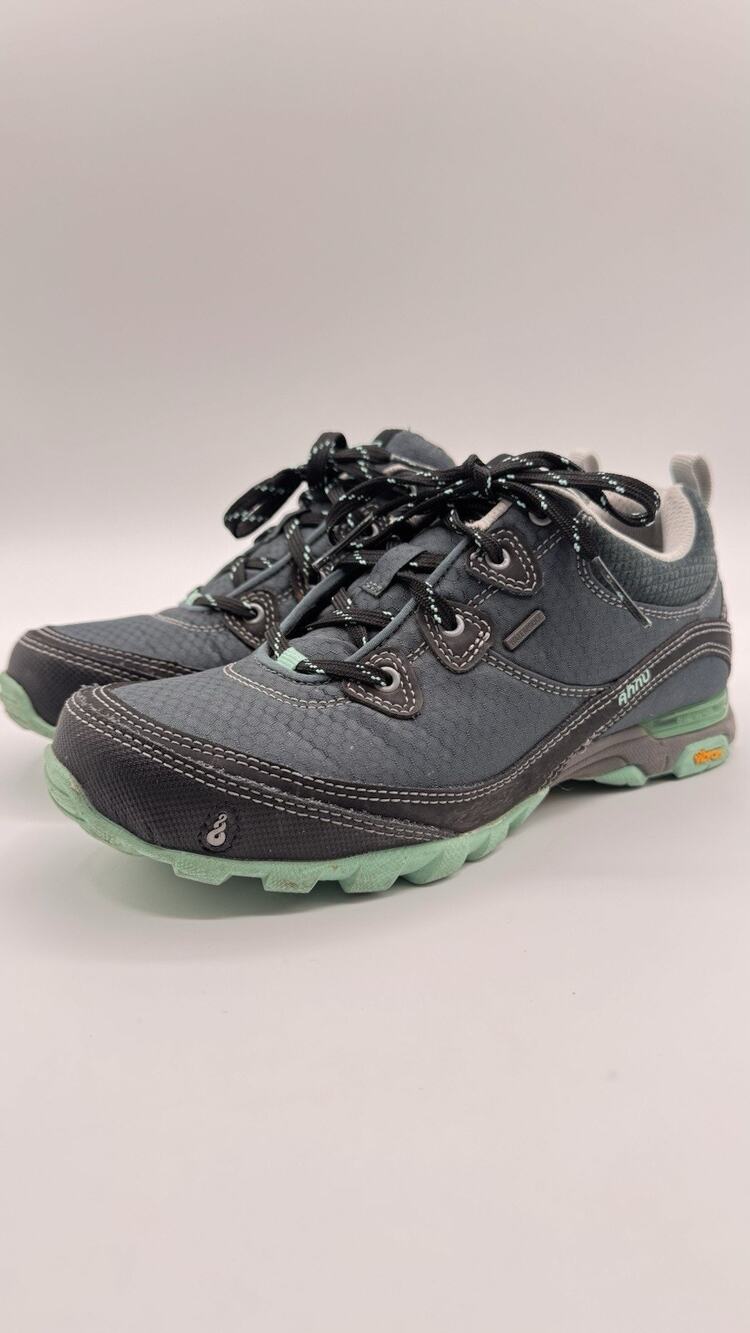 Ahnu Sugarpine By Teva Women's Vibram Hiking Shoes Size 6 Blue